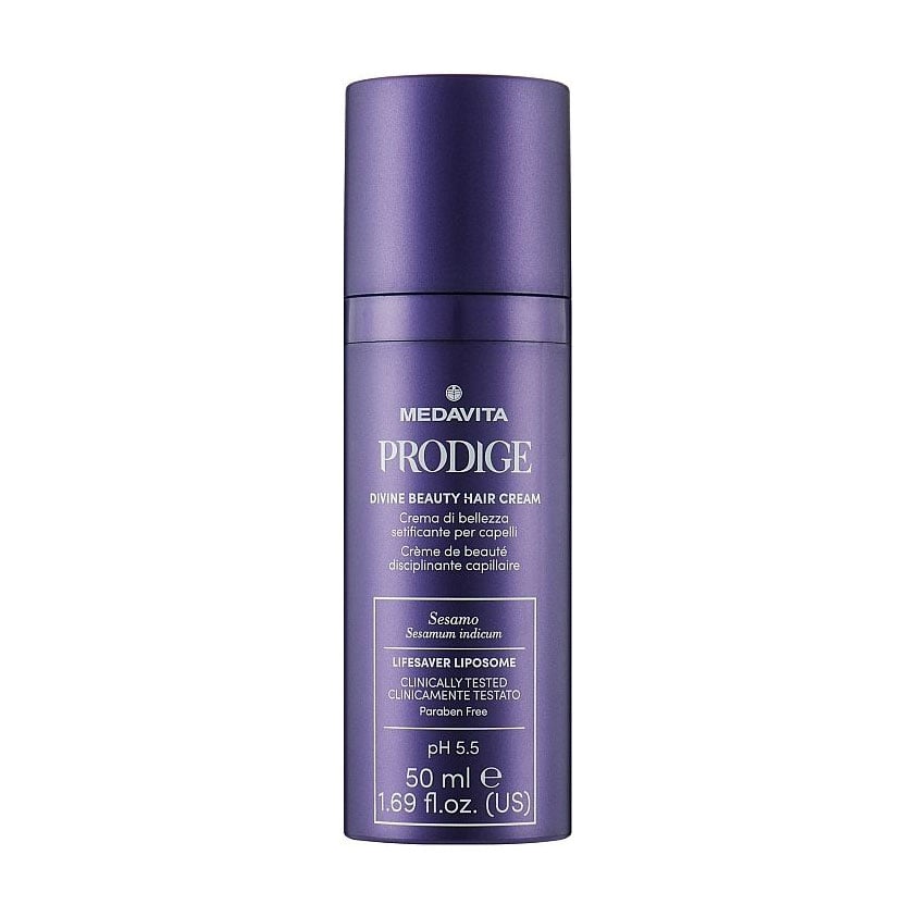 Відновлювальний крем для волосся Medavita Prodige Divine Beauty Hair Cream pH 5.5 Божественна краса, 50 мл